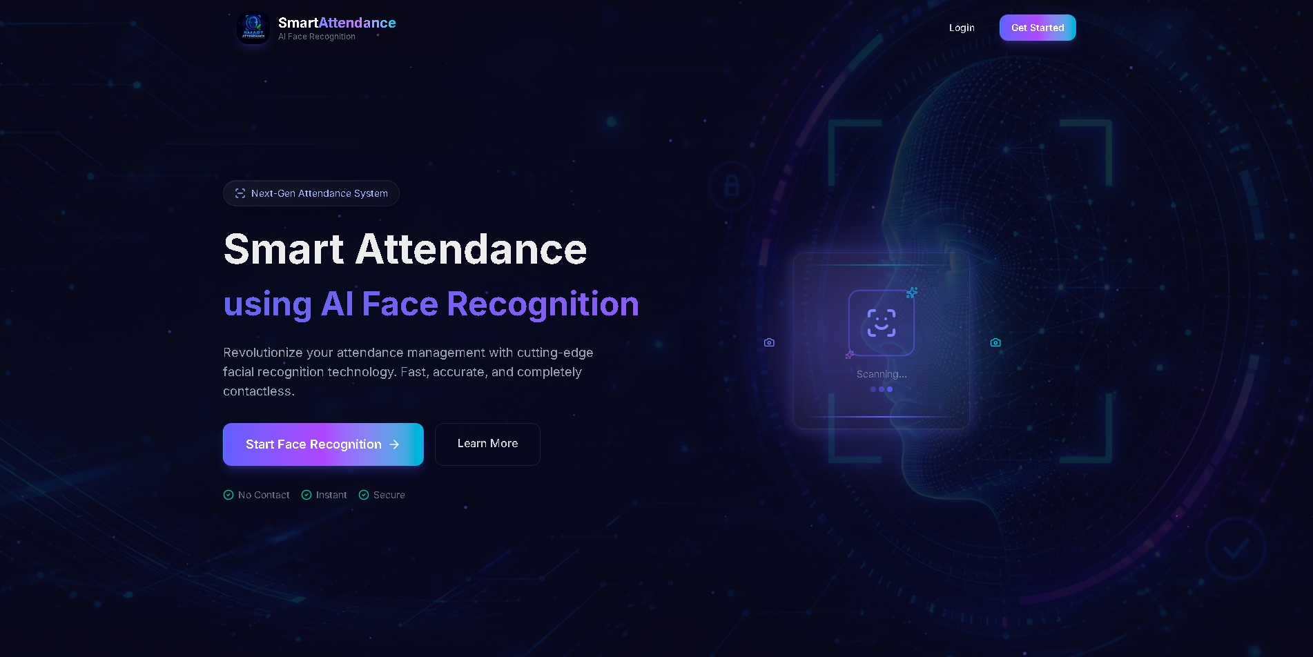 Smart Attendance System using Face Recognition